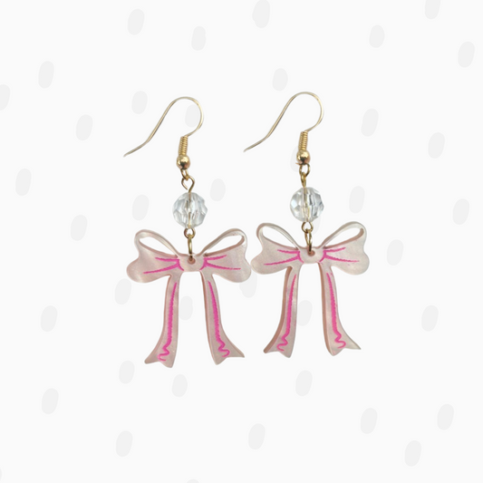 Beauty Bows - Acrylic Earrings