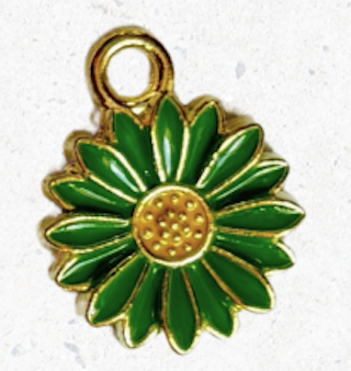 Enamel Daisy Charm 2