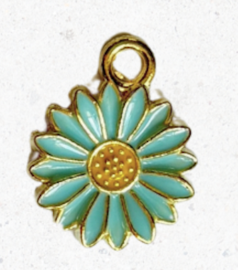 Enamel Daisy Charm 2