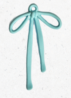 Matte Bow Charm