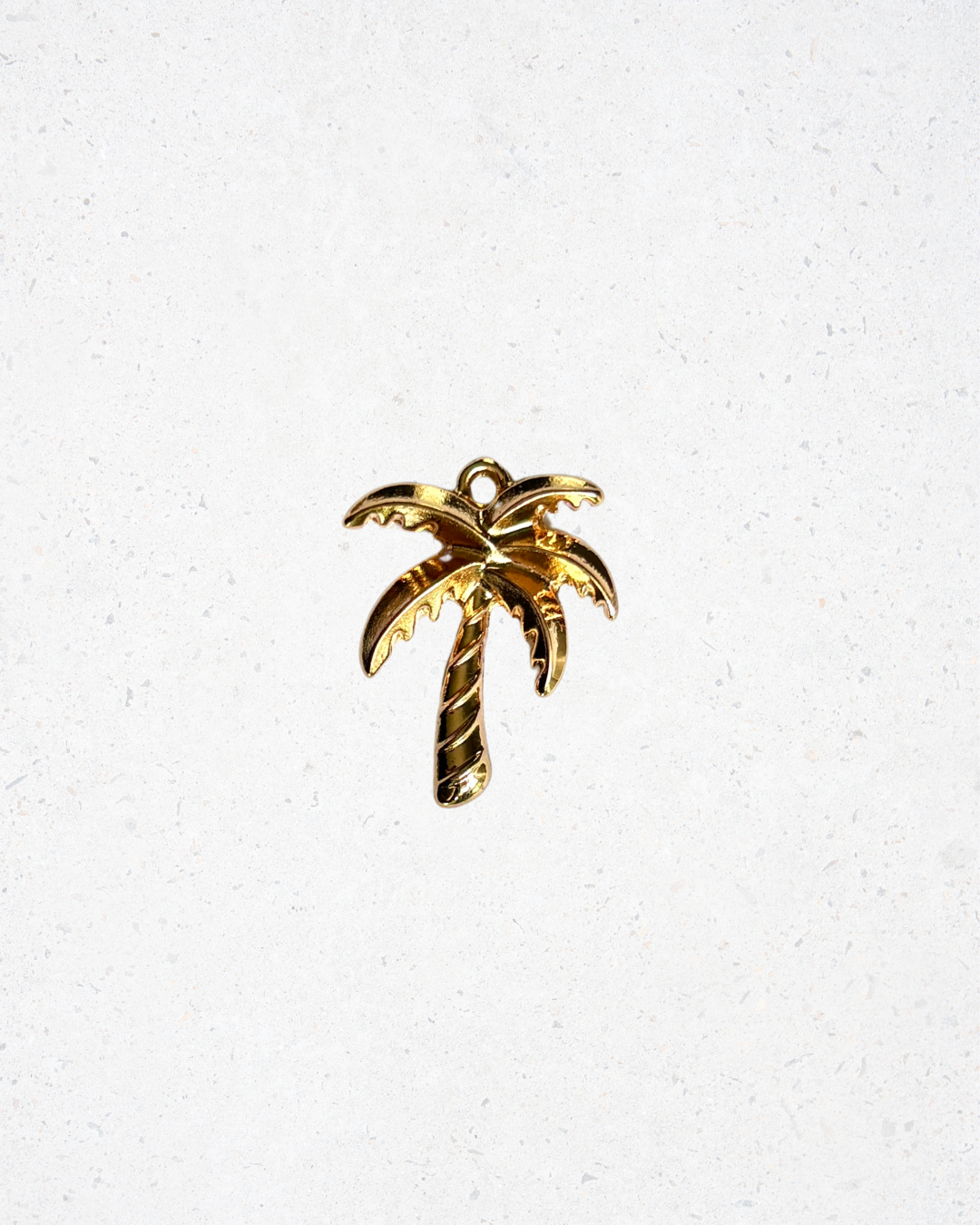 Brass Palm Tree Charm