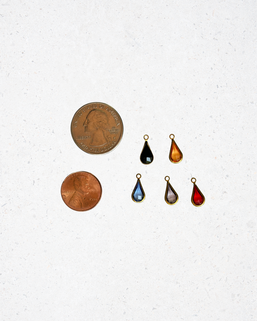 Teardrop Colorful Charm