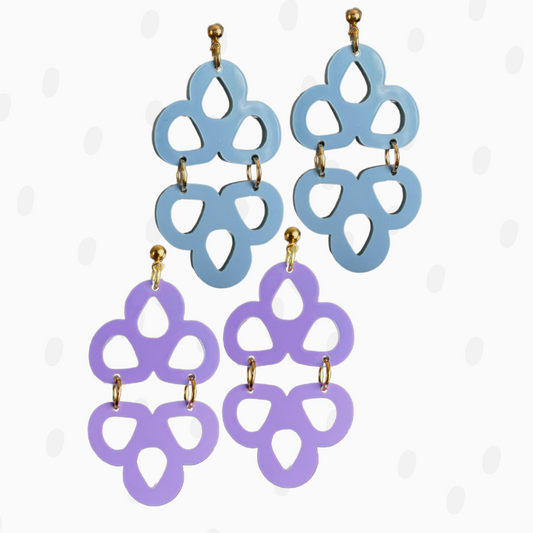 Large Cameran - Acrylic Earring