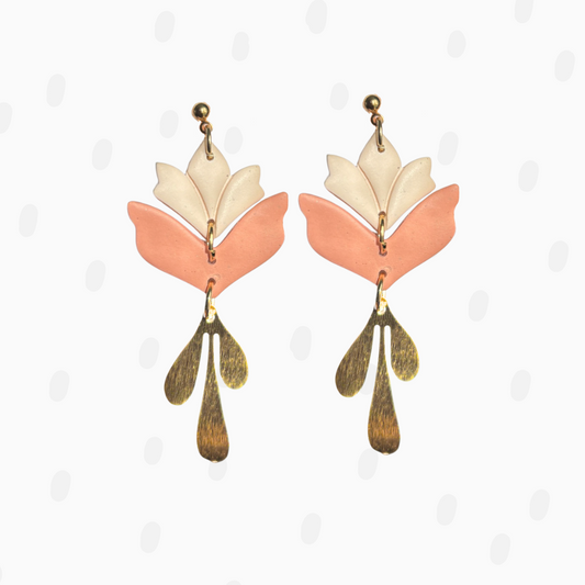 Golden Hour Florals - Polymer Clay