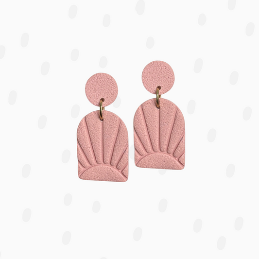 Pink Sunset Minis - Polymer Clay