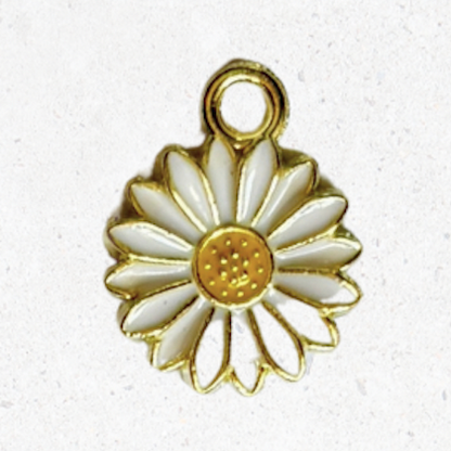 Enamel Daisy Charm 2