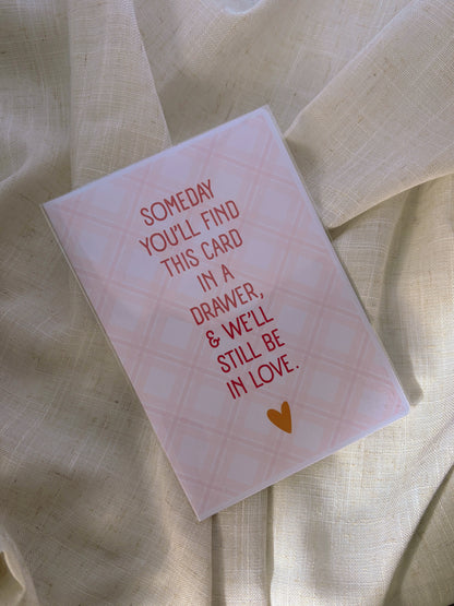Valentine's Greeting Card