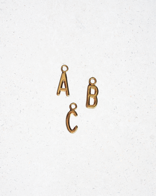 Gold Narrow Letter