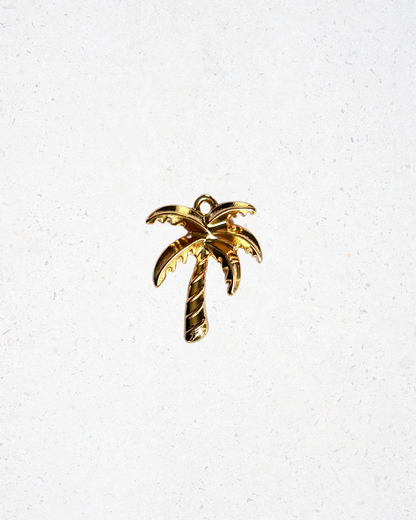Brass Palm Tree Charm