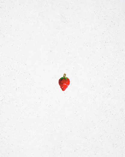 Small Strawberry Charm