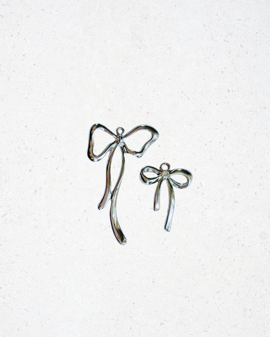 Sterling Silver Bow Charm