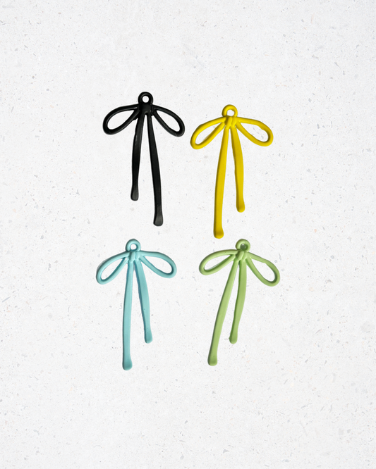 Matte Bow Charm